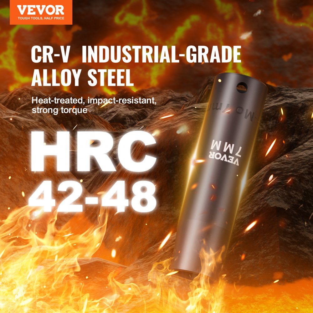 SS213878655 - 65-Piece Cr-V Steel Heavy-Duty Impact Socket Set in Toolbox