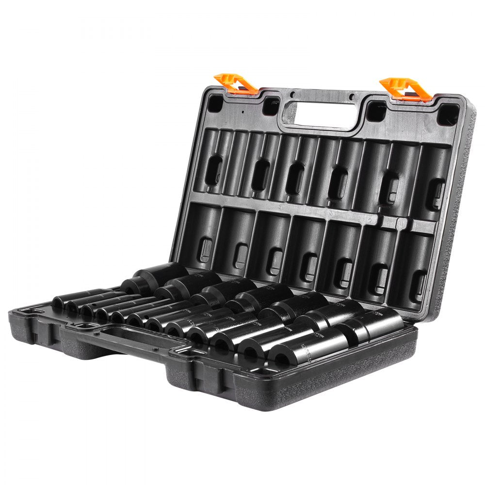010500001903 - 19-Piece Heavy-Duty Impact Socket Set for Precision Tasks
