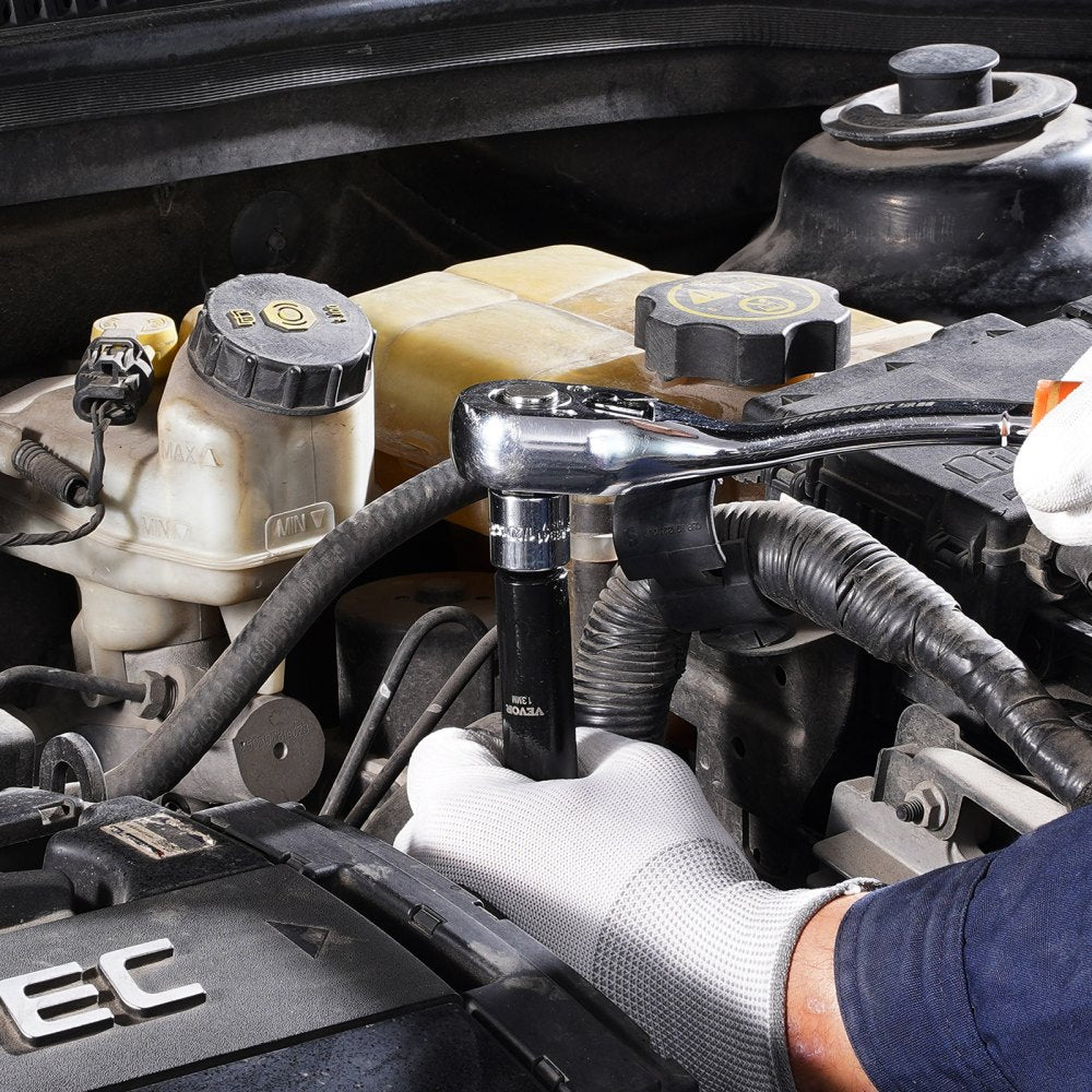 010456799483 - 26-Piece Durable Alloy Steel Impact Socket Set with Storage Case