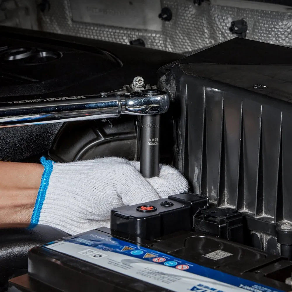 SS217834A - 34-Piece Deep Impact Socket Set, 8-36mm for Automotive Repairs