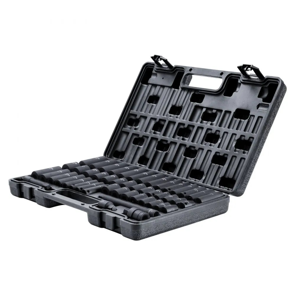 SS217834A - 34-Piece Deep Impact Socket Set, 8-36mm for Automotive Repairs