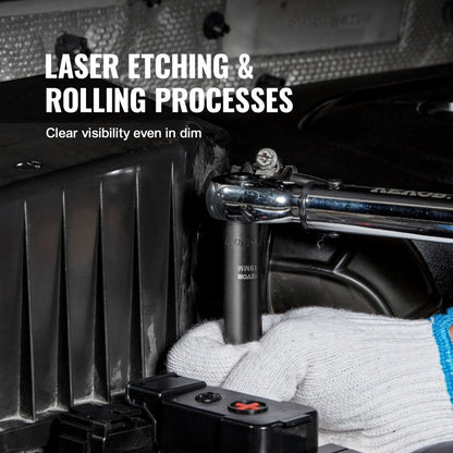 SS217813A - 13-Piece 10mm to 24mm Impact Socket Set in Durable Steel