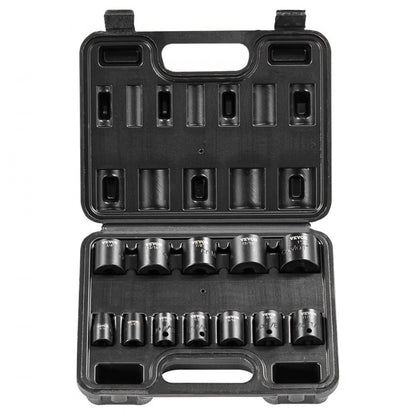 SX38SST1200 - 12-Piece Cr-Mo Impact Socket Set with Toolbox