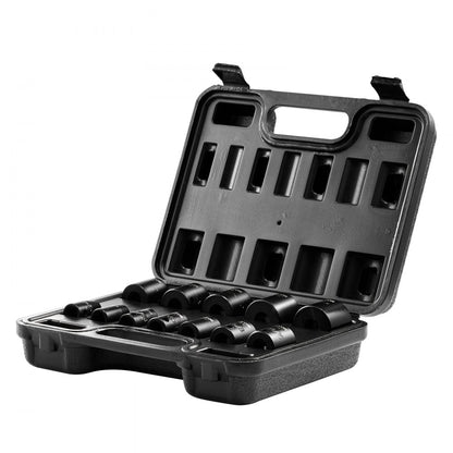 SX38SST1200 - 12-Piece Cr-Mo Impact Socket Set with Toolbox