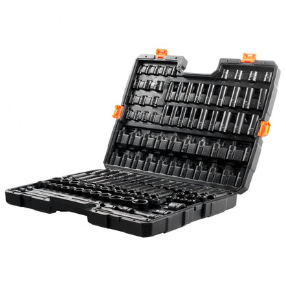 XL3069 - 130-Piece Professional Impact Socket Set for Automotive Repair