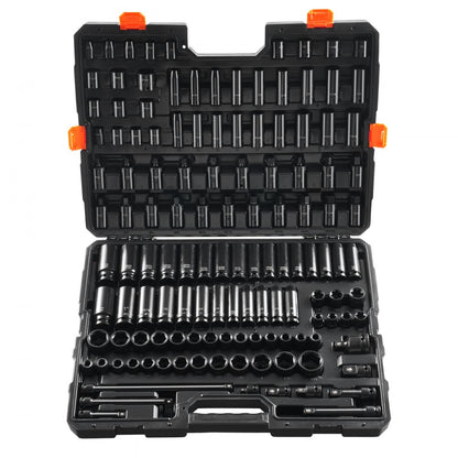 XL3069 - 130-Piece Professional Impact Socket Set for Automotive Repair