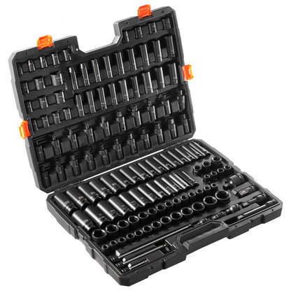 XL3069 - 130-Piece Professional Impact Socket Set for Automotive Repair