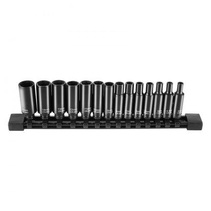 XL3071 - 14-Piece 1/4" Impact Socket Set in Portable Case