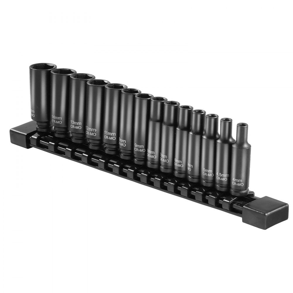 XL3071 - 14-Piece 1/4" Impact Socket Set in Portable Case