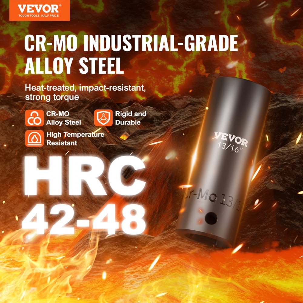 SX38SSD2500 - 25-Piece 3/8" Drive Socket Set with Impact-Resistant Design