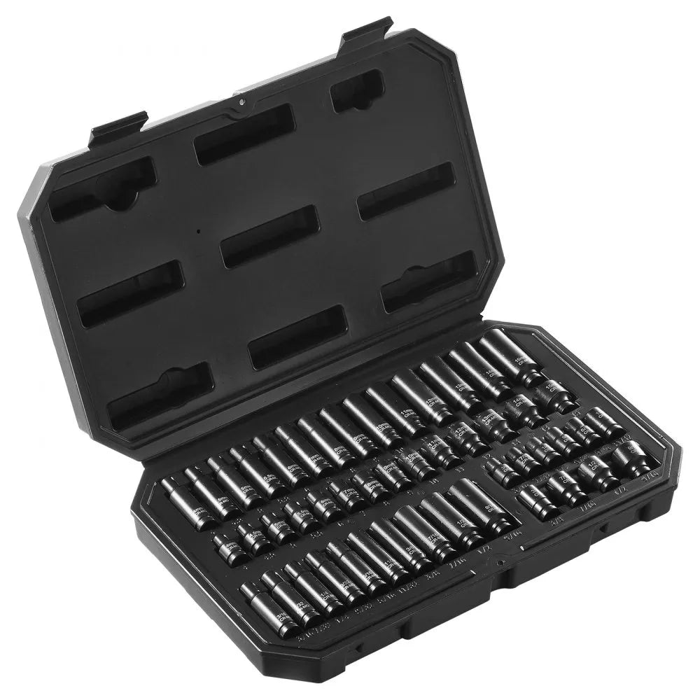 XL3068 - 48-Piece Professional Impact Socket Set in Durable Case