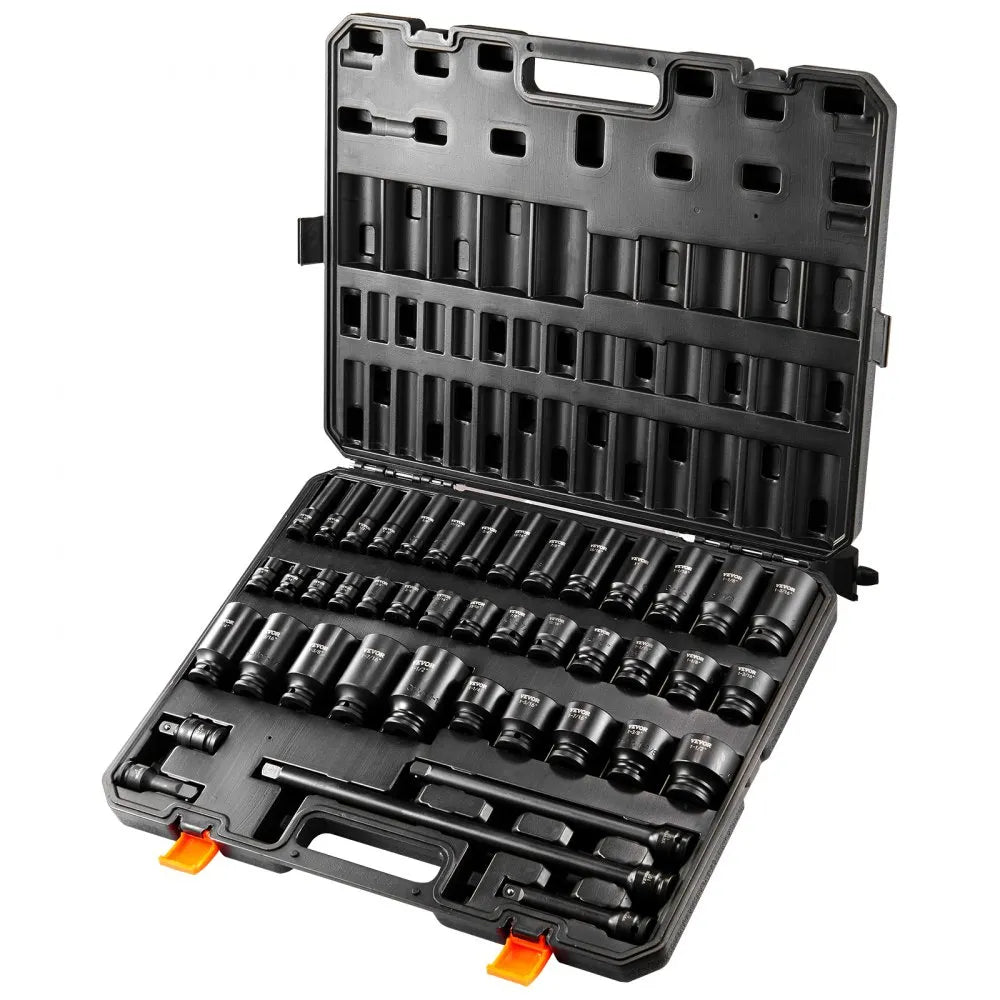 SX21D43000 - 43-Piece 1/2" Impact Socket Set with Storage Case
