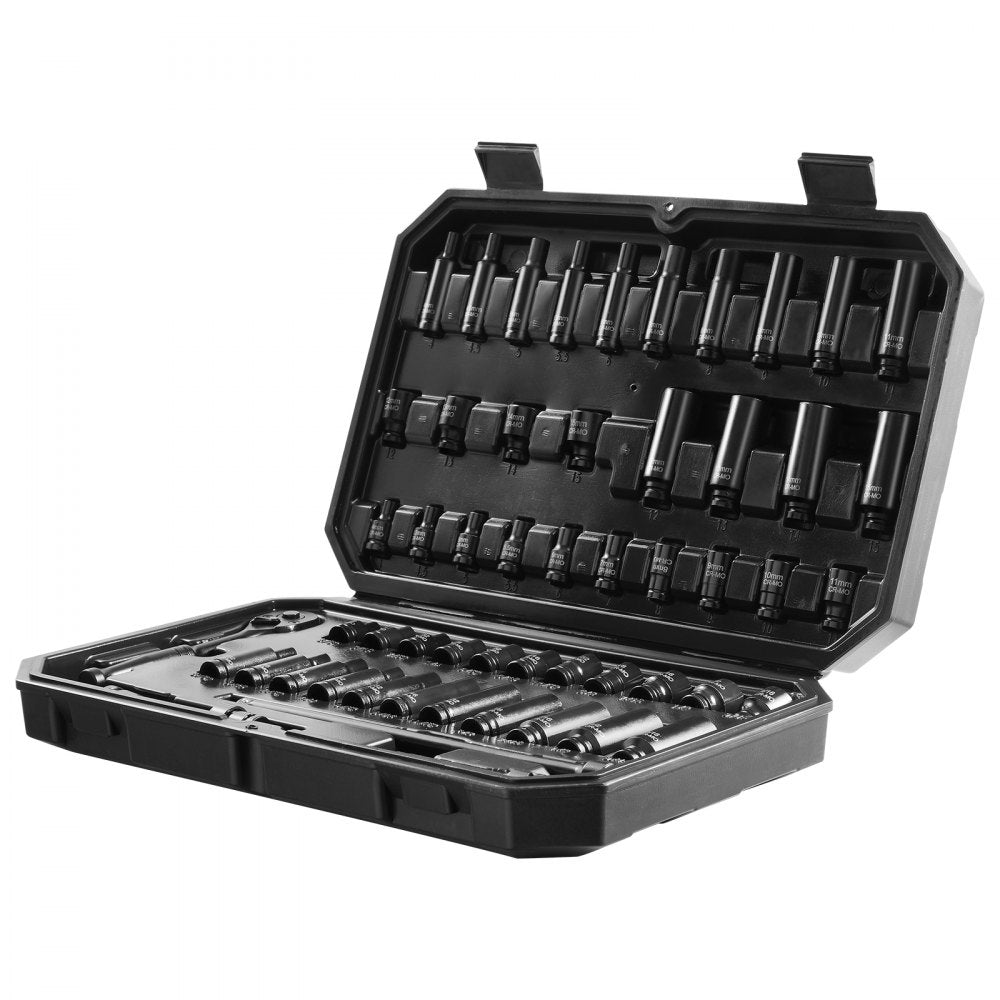 XL3067 - 55-Piece VEVOR Impact Socket Set for Automotive Repairs