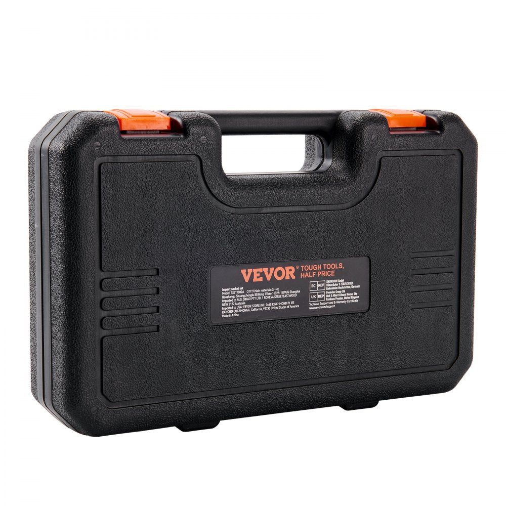 SS217809A - Heavy-Duty 29mm-38mm VEVOR Impact Socket Set