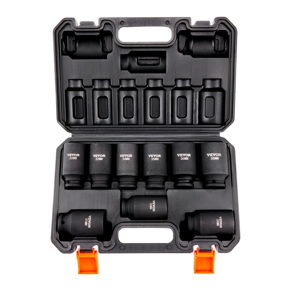 SS217809A - Heavy-Duty 29mm-38mm VEVOR Impact Socket Set
