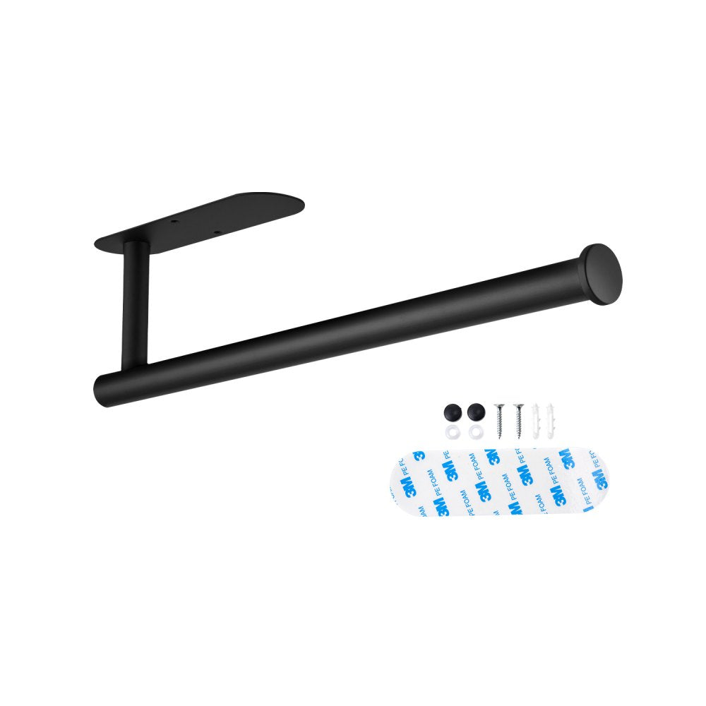 813056 - Stainless Steel Under Cabinet Paper Towel Holder for Easy Cleanup