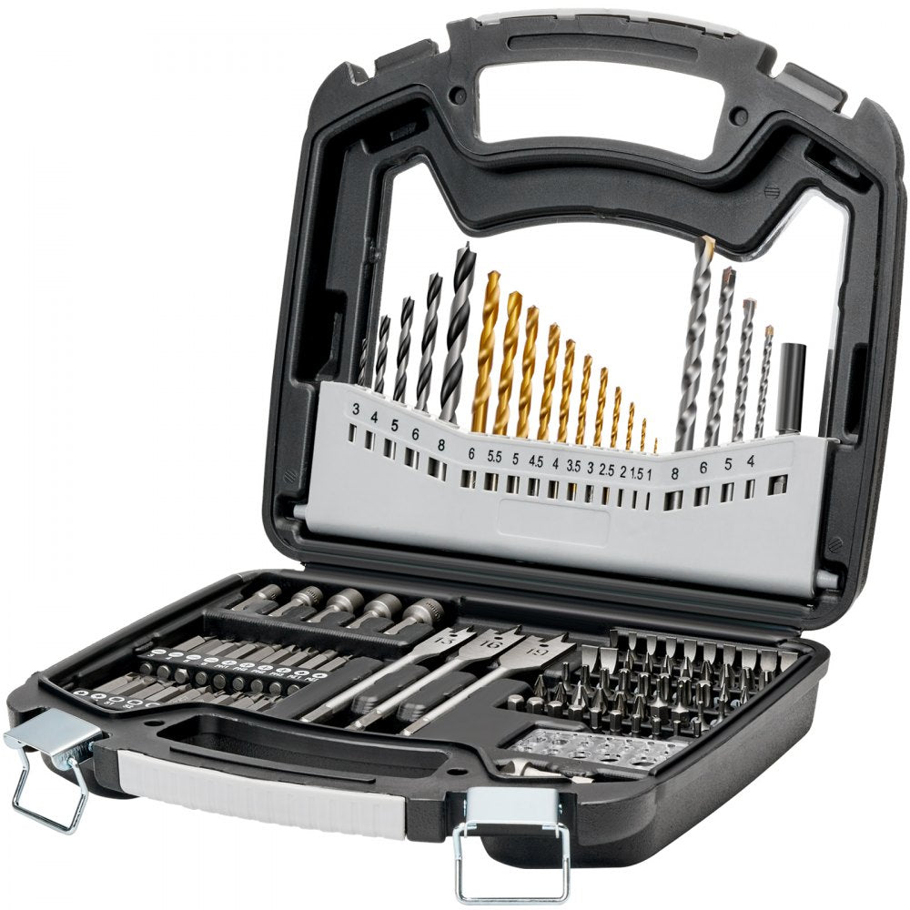 101PCS DRILL & BIT SET - Versatile 101-Piece Steel Drill & Driver Kit