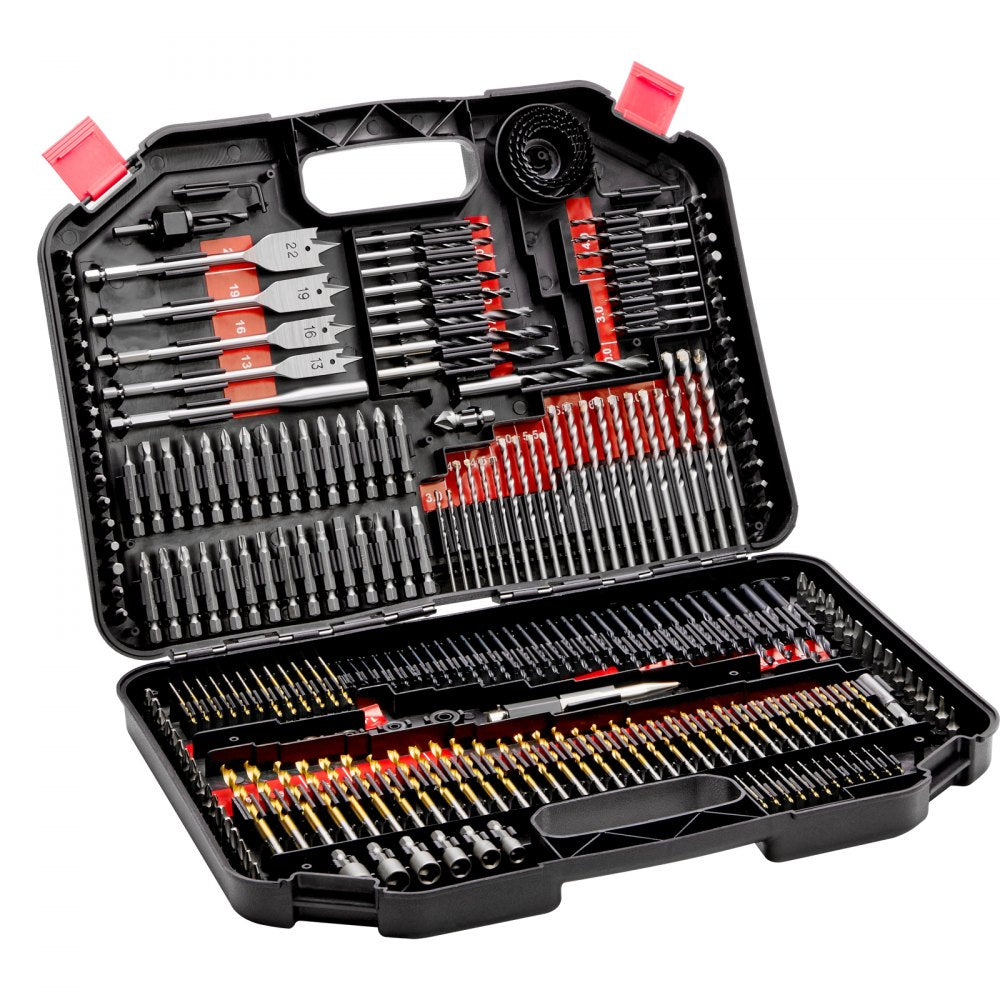246PCS DRILL & BIT SET - 246-Piece Tool Set with Durable, High-Strength Bits
