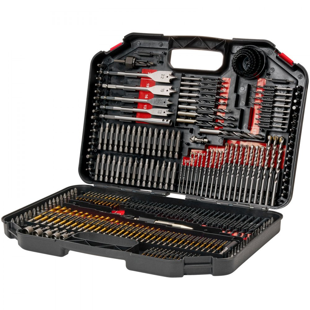 246PCS DRILL & BIT SET - 246-Piece Tool Set with Durable, High-Strength Bits