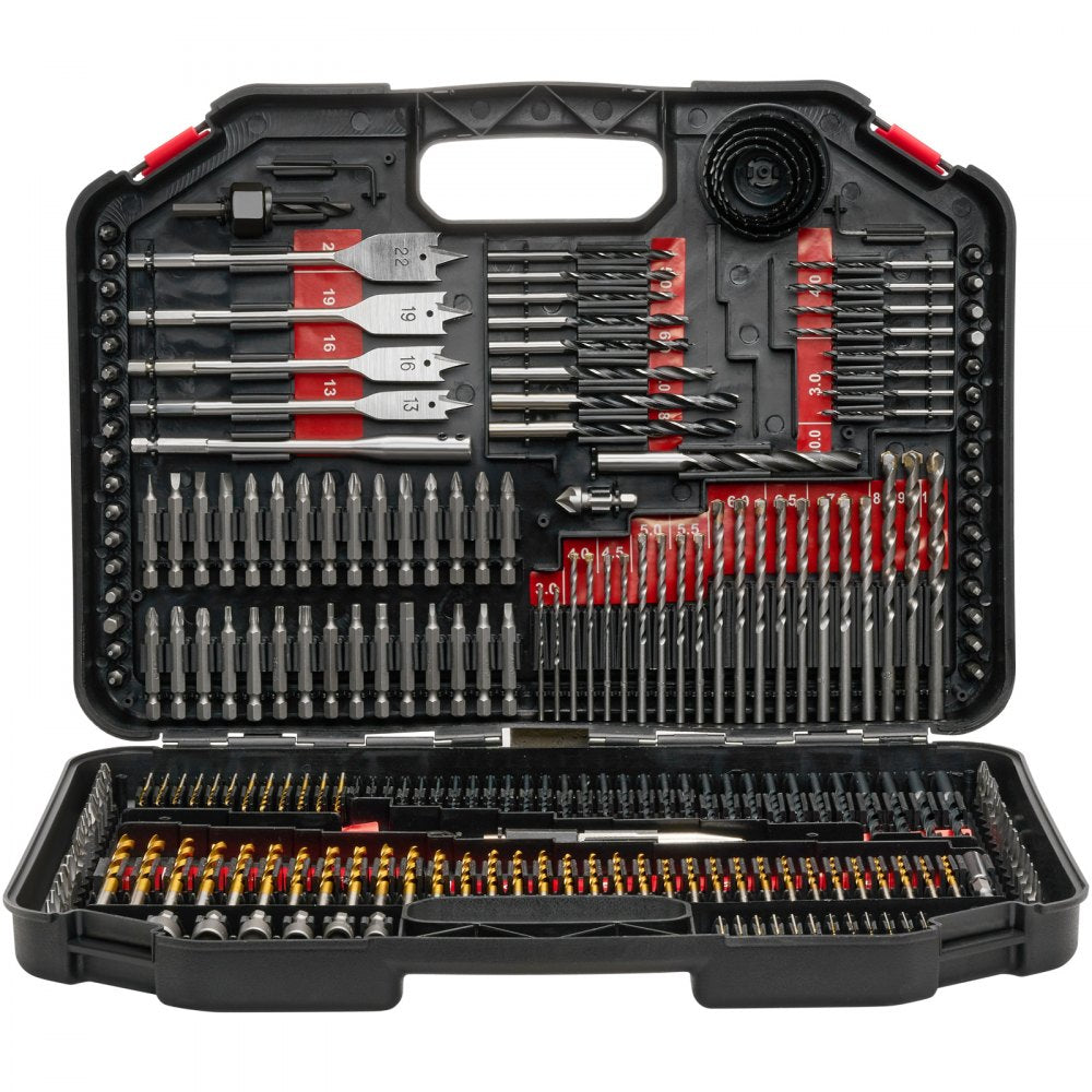 246PCS DRILL & BIT SET - 246-Piece Tool Set with Durable, High-Strength Bits