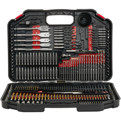 246PCS DRILL & BIT SET - 246-Piece Tool Set with Durable, High-Strength Bits