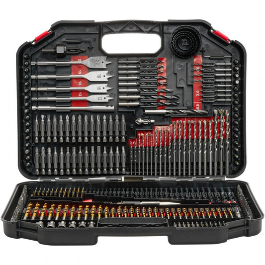 246PCS DRILL & BIT SET - 246-Piece Tool Set with Durable, High-Strength Bits