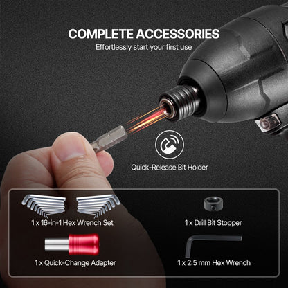 318 - Compact 318-Piece Drill & Screwdriver Bit Set in Carrying Case