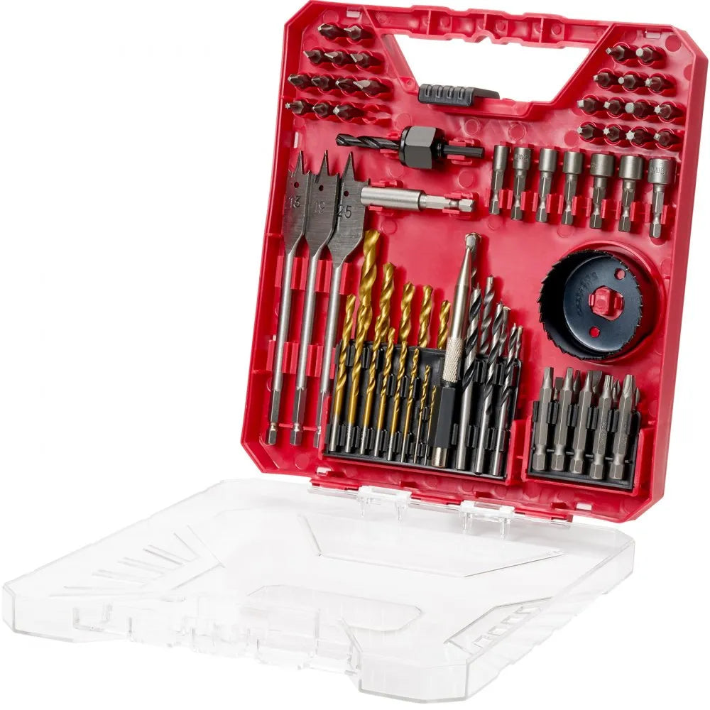 70PCS DRILL & BIT SET - 70-Piece VEVOR Drill & Screwdriver Bit Set with Case