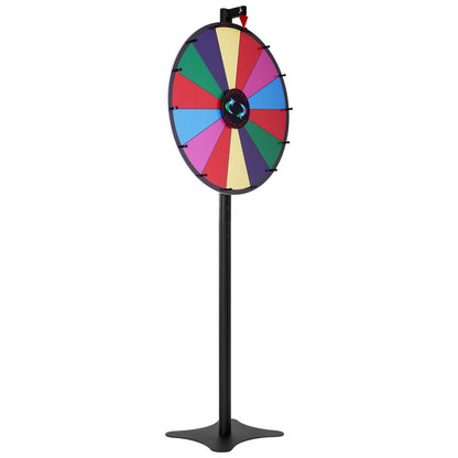 UPZP-24LY - 24" Customizable Spinning Prize Wheel for Events
