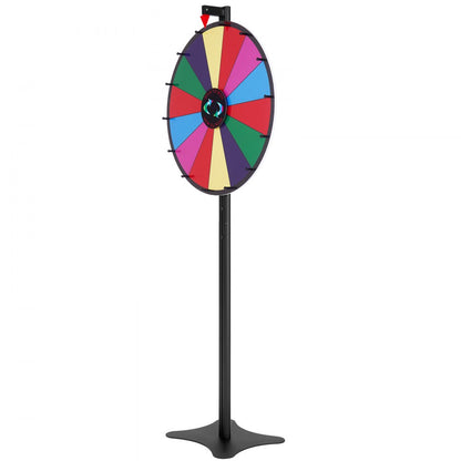 UPZP-24LY - 24" Customizable Spinning Prize Wheel for Events