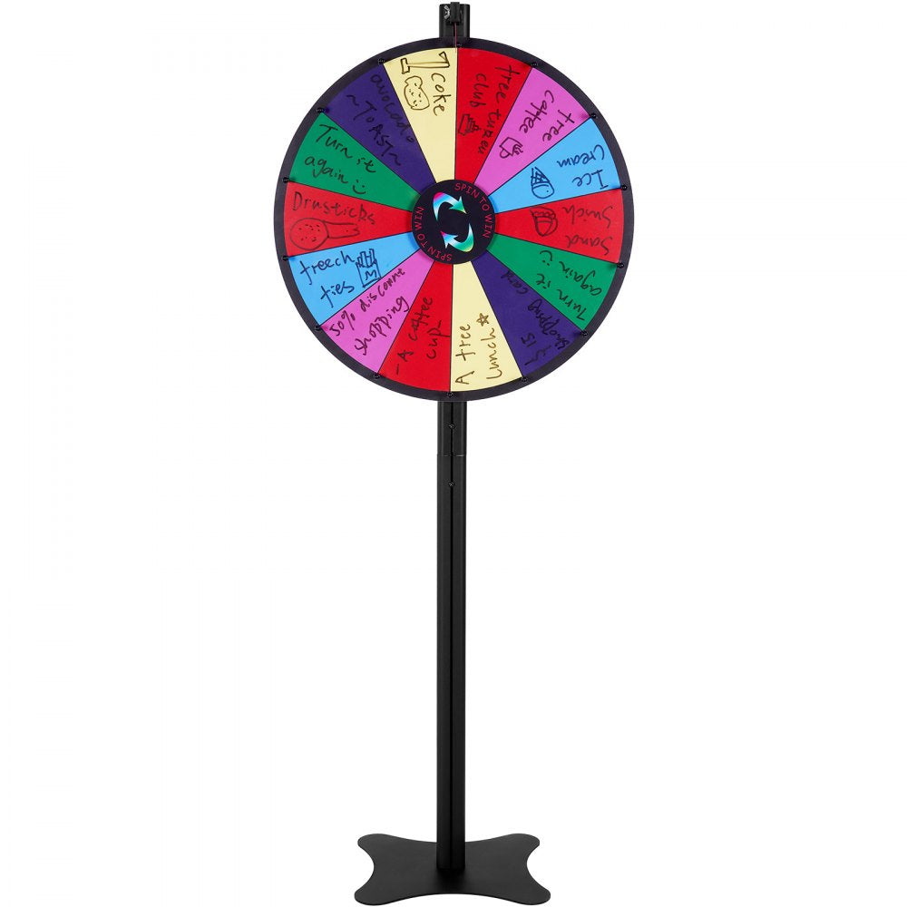 UPZP-24LY - 24" Customizable Spinning Prize Wheel for Events