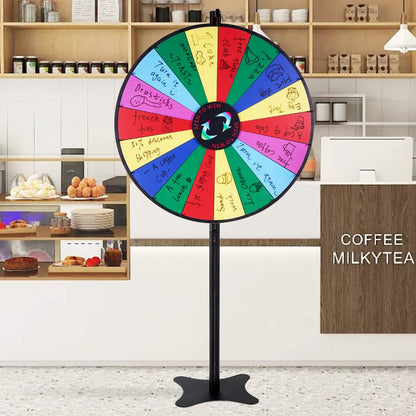 UPZP-36LY - 36" Customizable Spinning Prize Wheel for Events