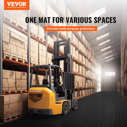 JQ-3025BK - Durable 12x12 Interlocking Garage Tiles for Easy Installation
