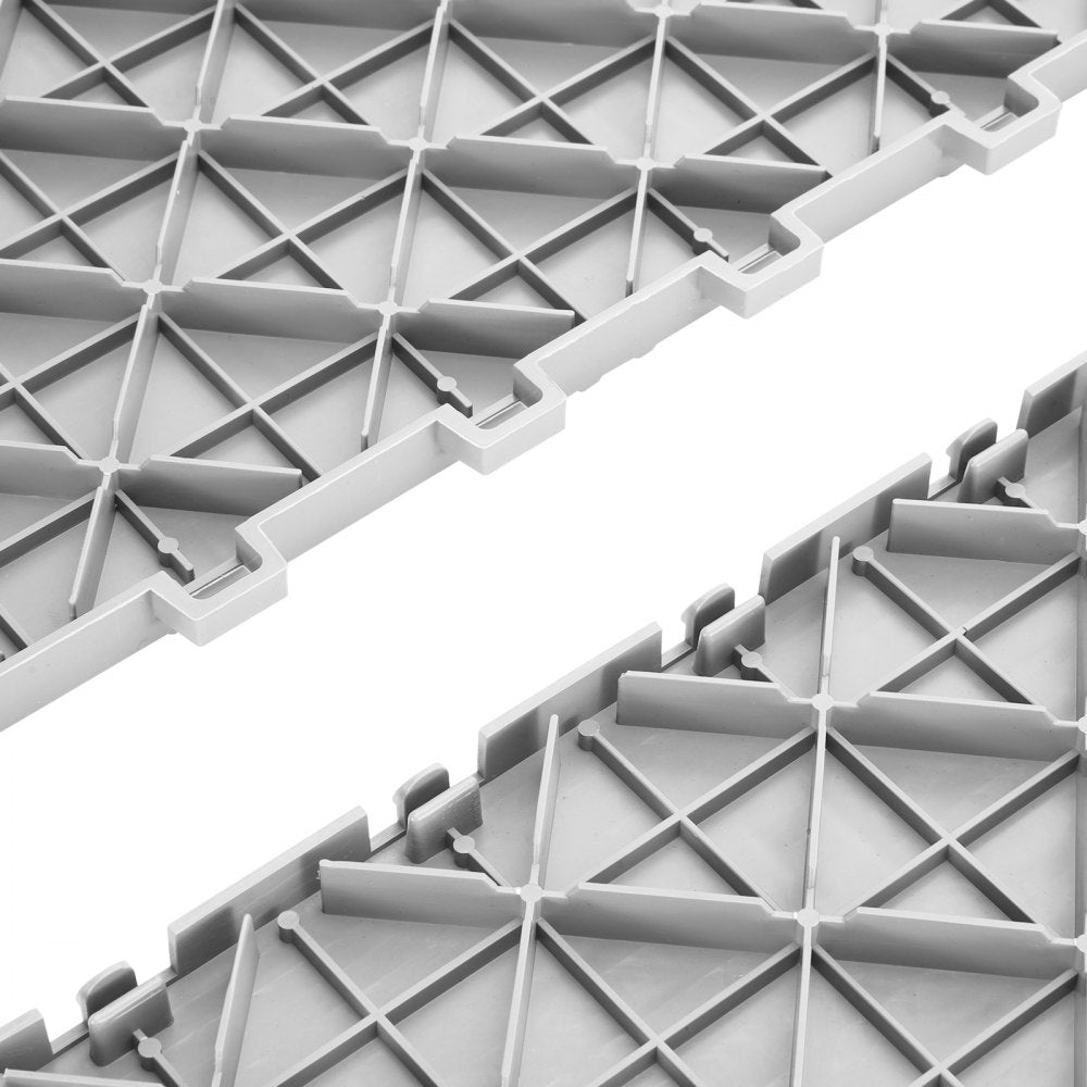 JQ-3025SL - Durable 12"x12" Interlocking Garage Tiles for Easy Installation