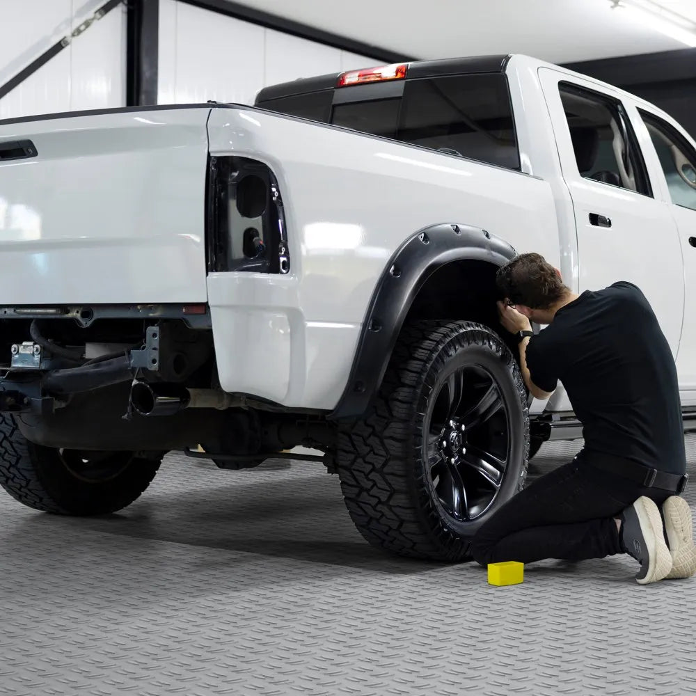 JQ-3050SL - 12” Interlocking Garage Tiles - Durable, Non-Slip Design