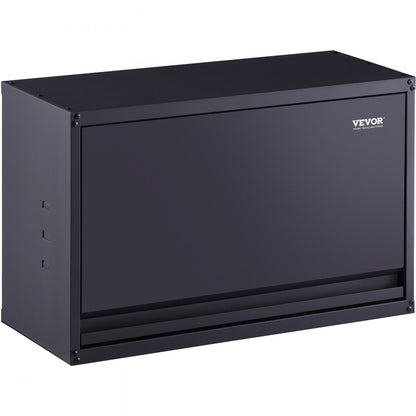 010509715893 - Wall-Mounted Metal Storage Cabinet with 120lbs Per Shelf Capacity