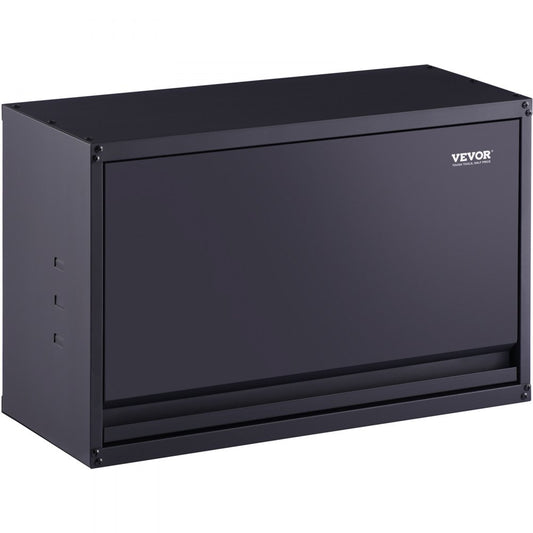 010509715893 - Wall-Mounted Metal Storage Cabinet with 120lbs Per Shelf Capacity