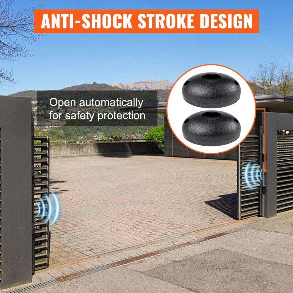 010471017655 - 40ft Heavy-Duty Automatic Sliding Gate Opener for Easy Setup