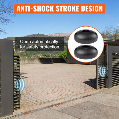 010471017655 - 40ft Heavy-Duty Automatic Sliding Gate Opener for Easy Setup