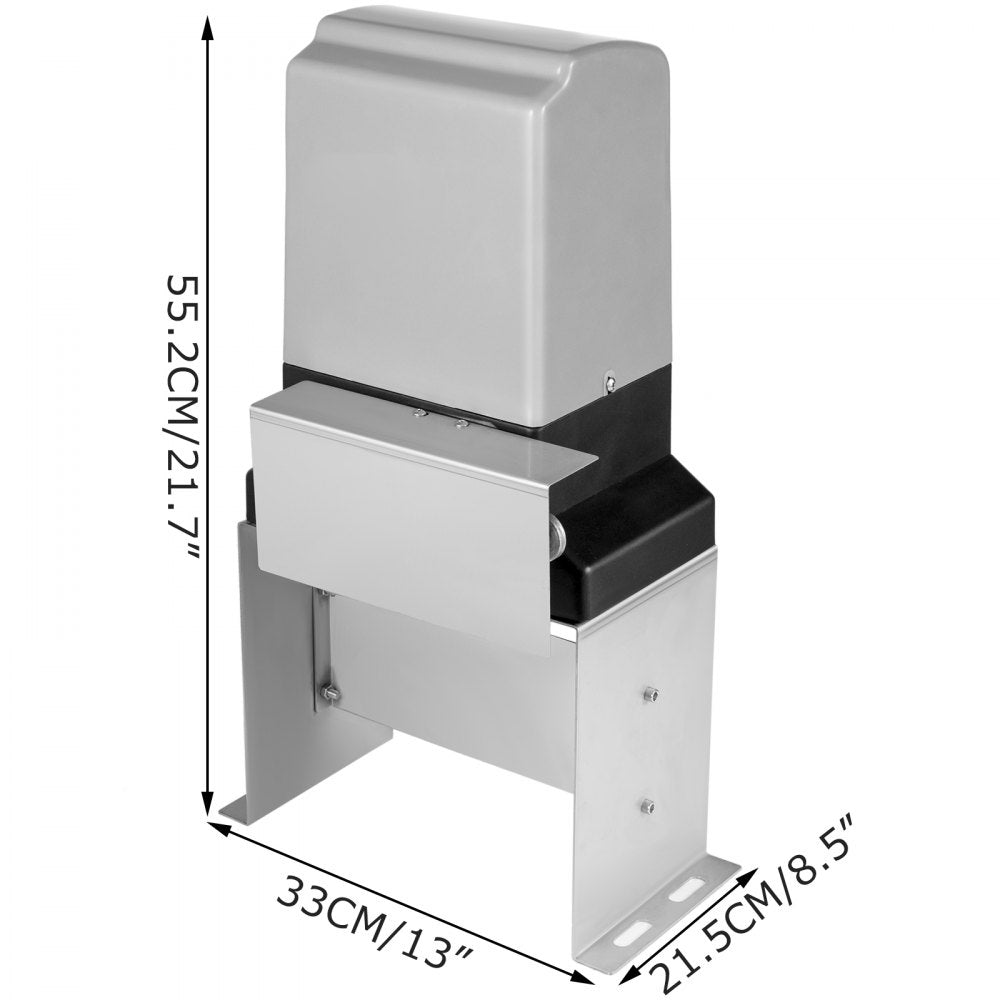 010471017655 - 40ft Heavy-Duty Automatic Sliding Gate Opener for Easy Setup