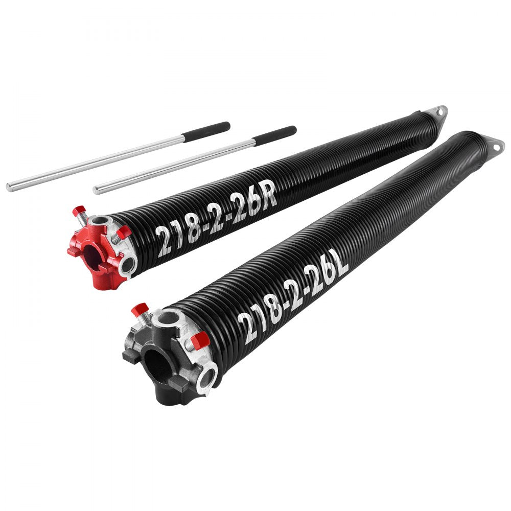 218-2-26 - Durable 26" Torsion Springs Set with High Carbon Steel Construction