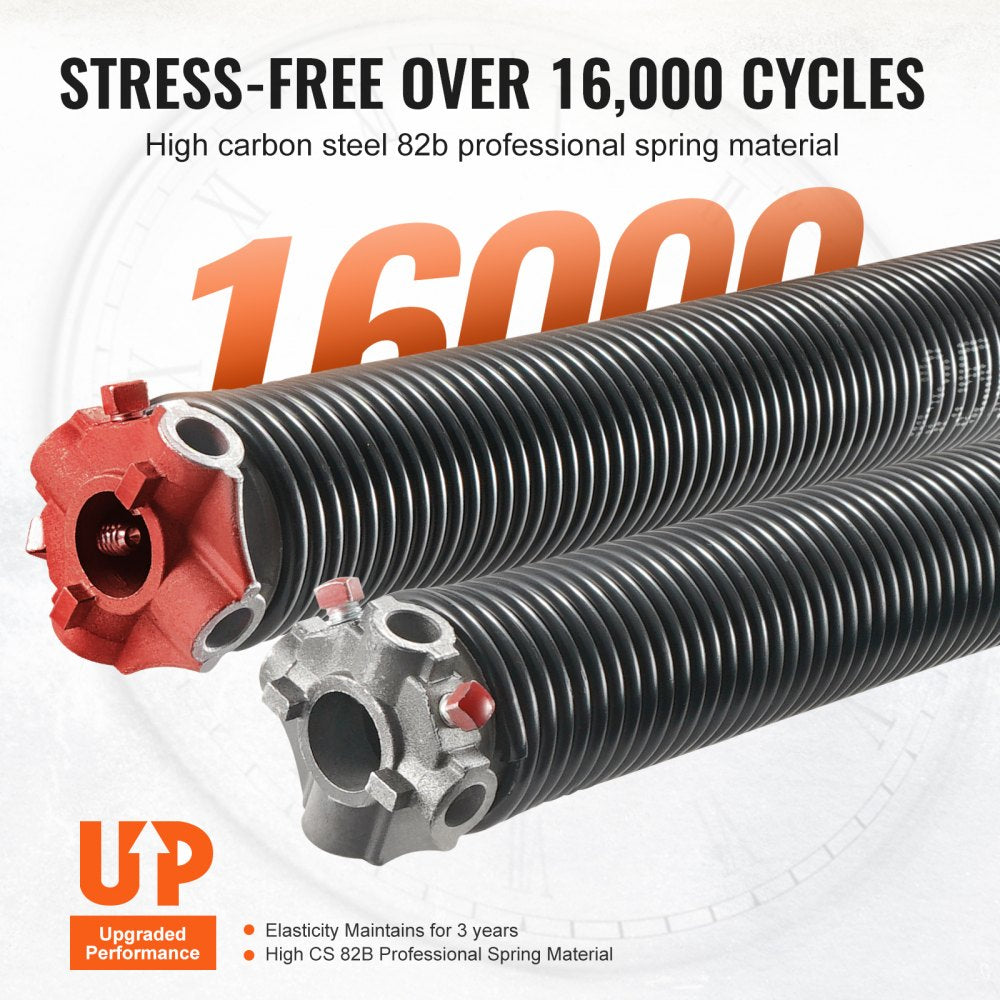 GZ-30 - Durable 30" Torsion Springs with Electrophoresis Coating