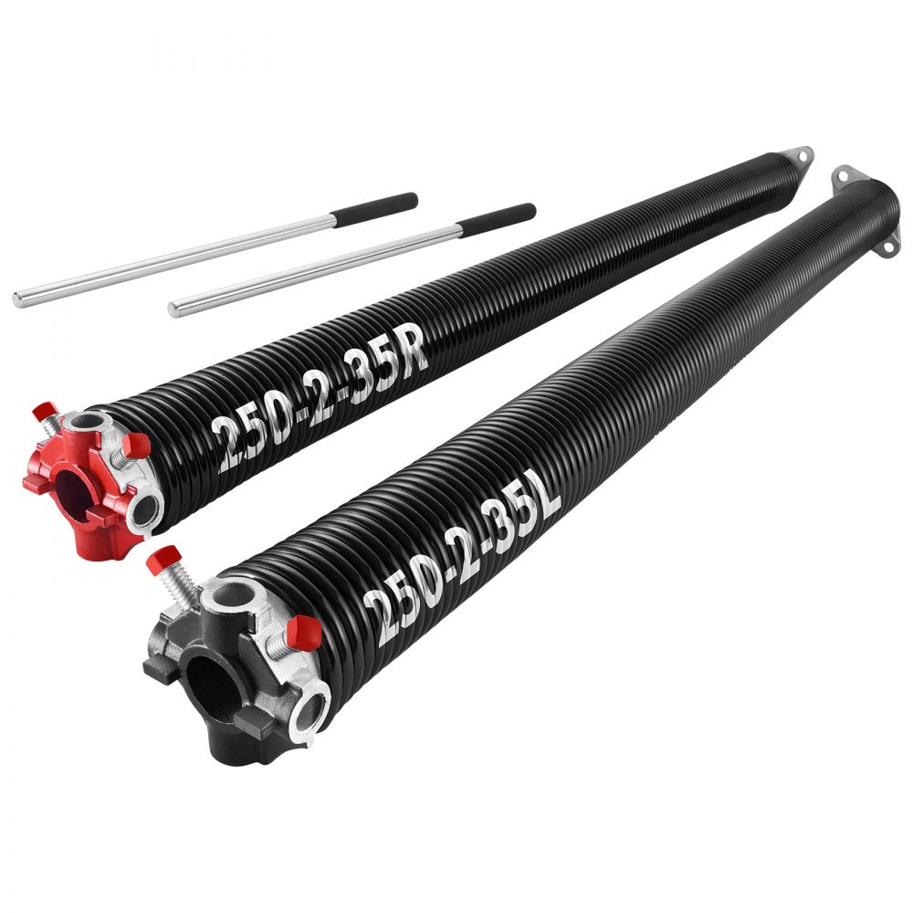 250-2-35 - High Carbon Steel Garage Door Springs 0.250 x 2 x 35 inch