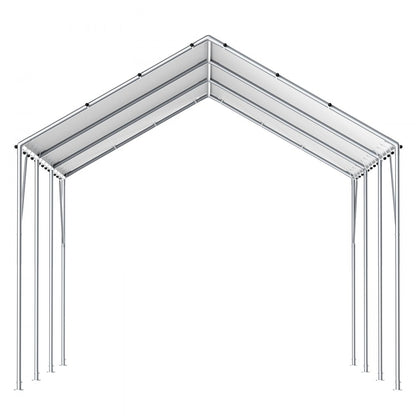 SXYQCPBBW10X20 - 10x20 ft Heavy-Duty Waterproof Canopy Cover for Carport