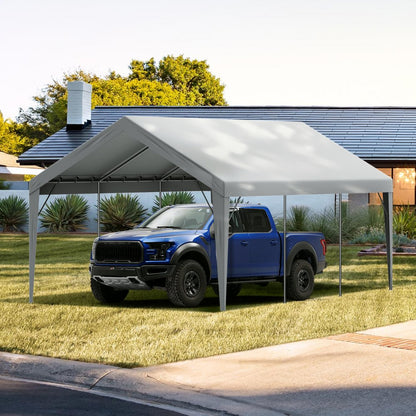 SXYQCPBH12X20 - Heavy-Duty 12x20 ft Waterproof Canopy for Carports