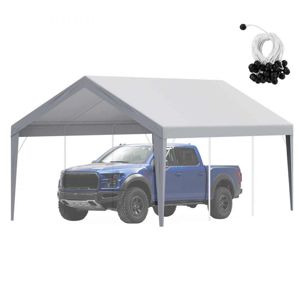SXYQCPBH12X20 - Heavy-Duty 12x20 ft Waterproof Canopy for Carports
