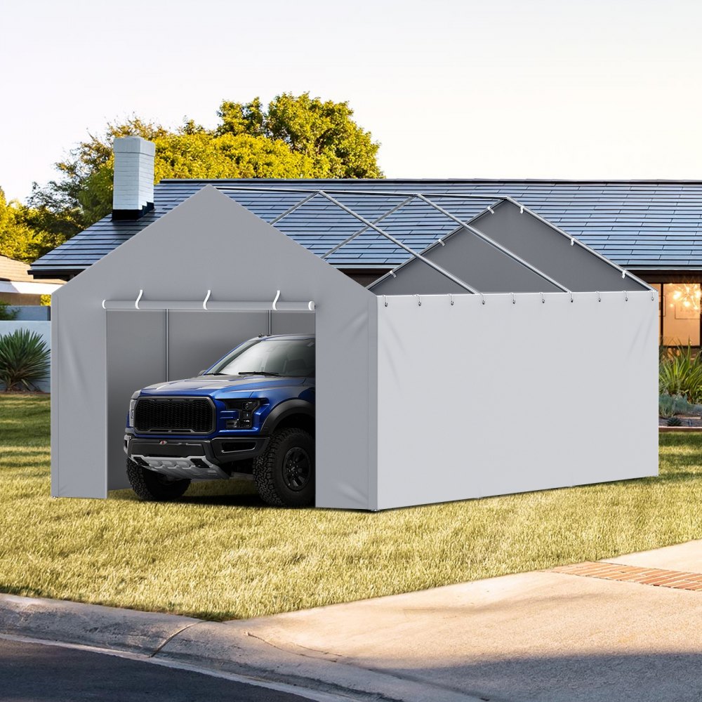 SXYQCPBHC12X20 - Durable 12x20 ft Canopy Cover for Carports and Garages
