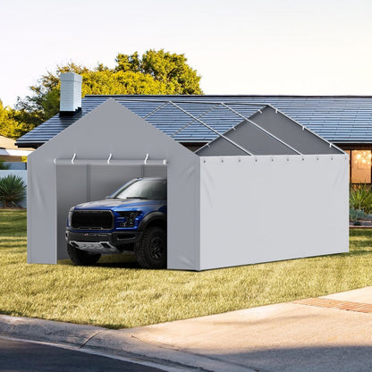 SXYQCPBHC12X20 - Durable 12x20 ft Canopy Cover for Carports and Garages