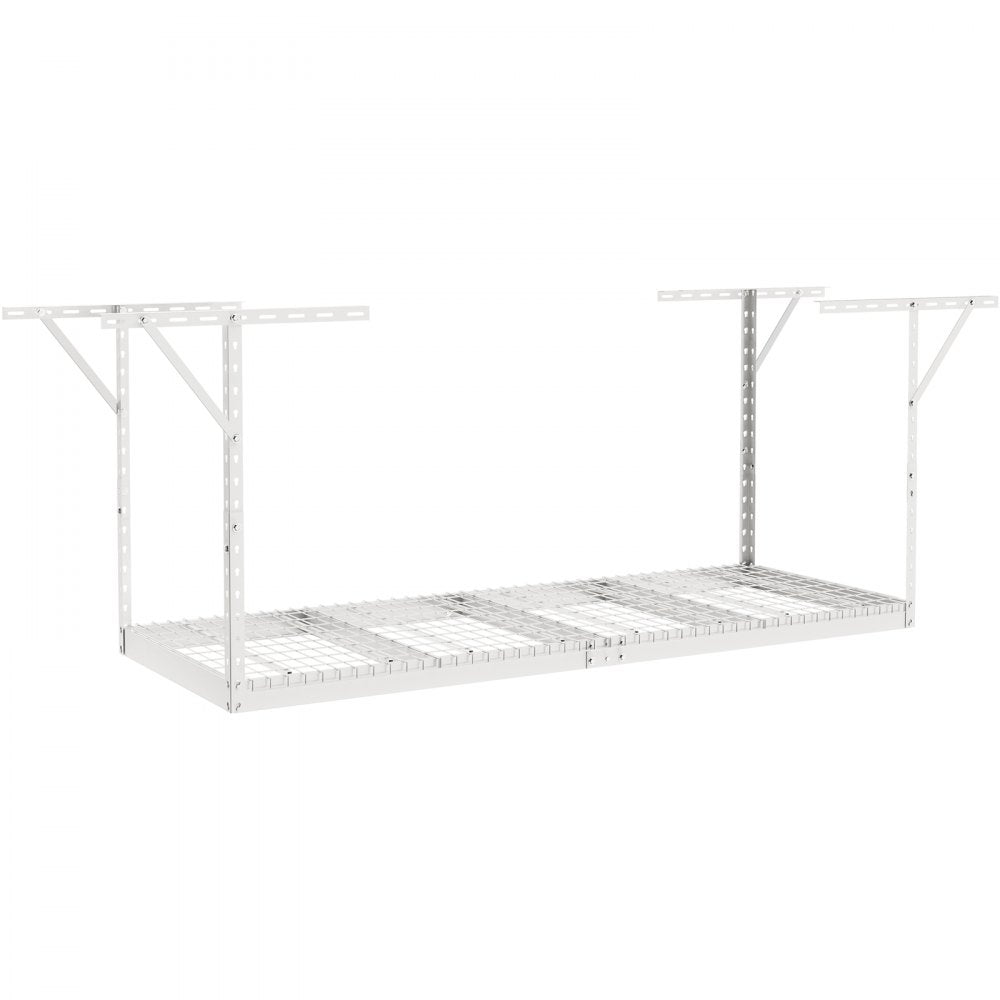 010394696664 - Heavy-Duty Garage Ceiling Rack, 3x8, Adjustable and Secure Storage