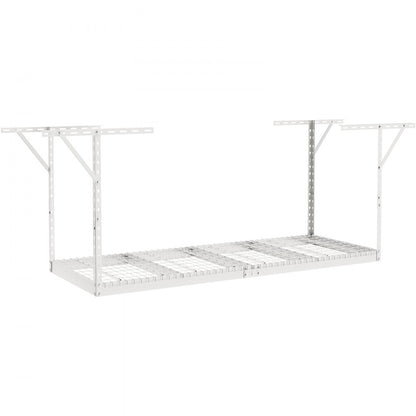 010394696664 - Heavy-Duty Garage Ceiling Rack, 3x8, Adjustable and Secure Storage